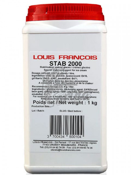 Стабилизатор мороженного Stab 2000 Франция Louis Francois 100 г.< фото цена